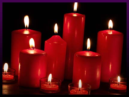 Magic candles spells for love