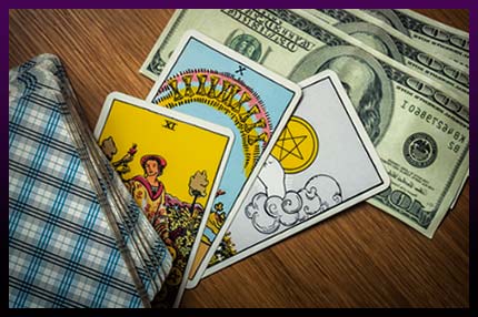 Fast money spell cards
