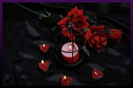 Powerful binding spell candles