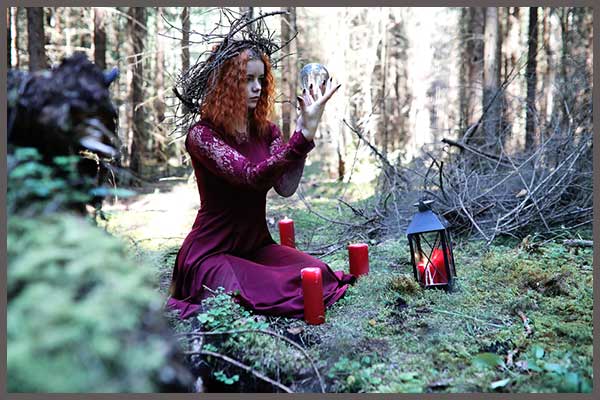 Casting love spell