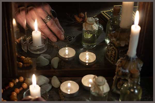 casting powerful love spell