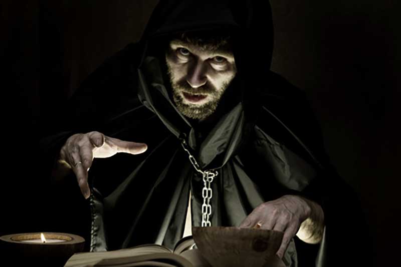 cast a death spell