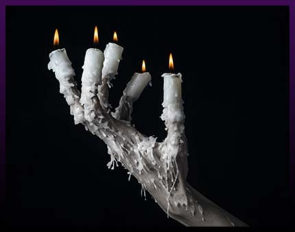 Break up candle spell