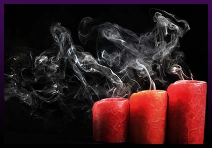 Love candles breakup spell