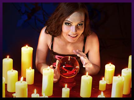 Casting a witchcraft spell for love