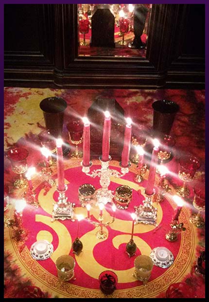 Love magic candle ritual