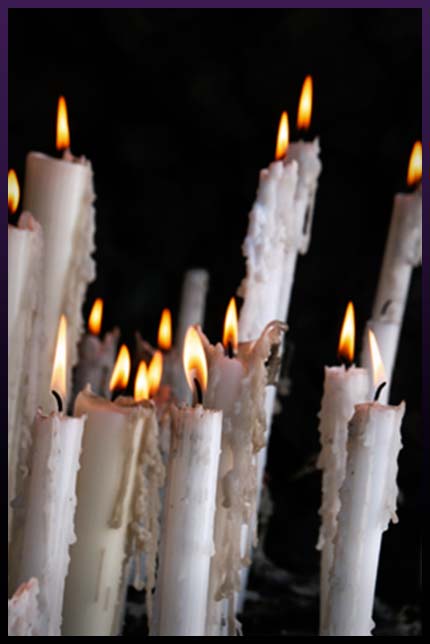Real love magic candles