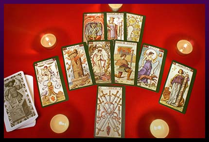 Tarot magic ritual