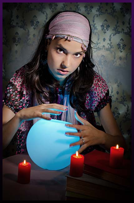 Psychic spell caster