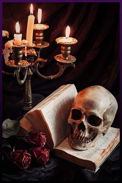 Powerful black magic spell-book