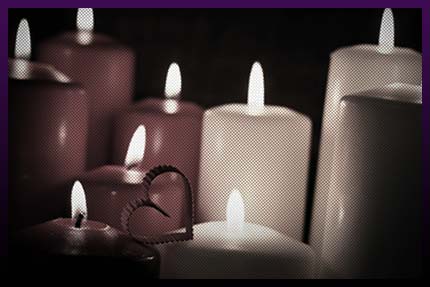 Voodoo love candle spells