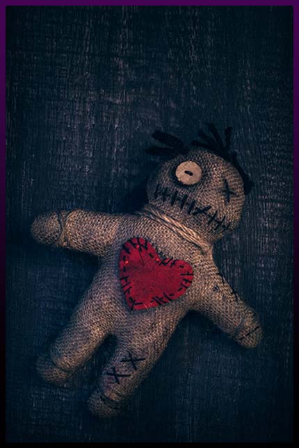 Voodoo love doll