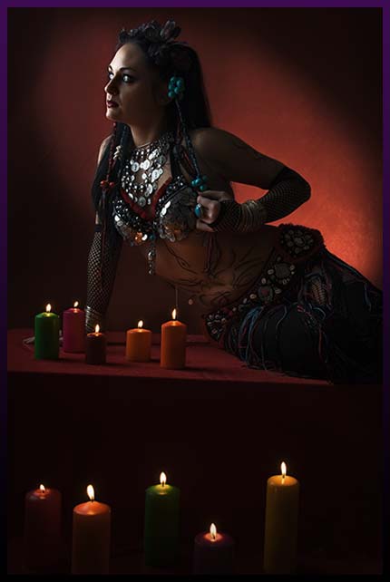Casting black magic ritual to get love