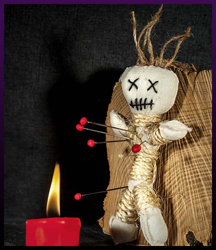 Real voodoo spell dolls