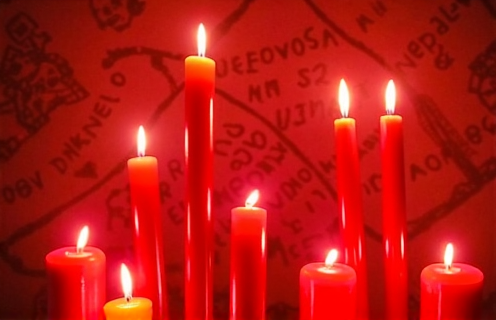 love spell using photos and candles