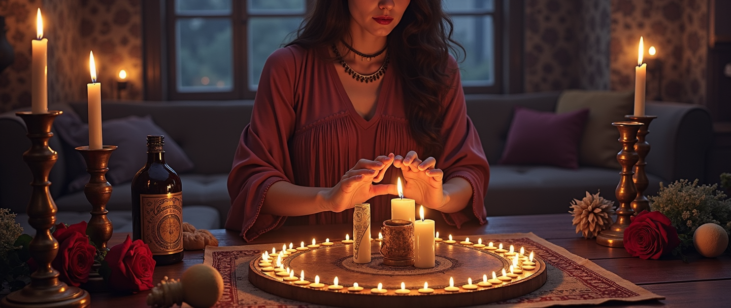 casting love spell