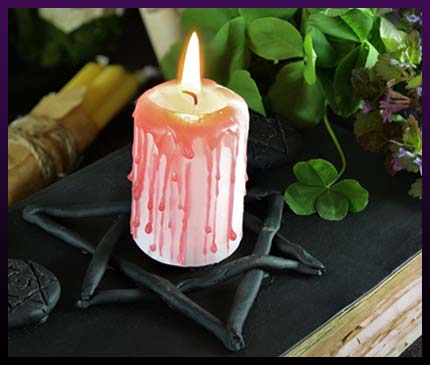 Strong candle spells