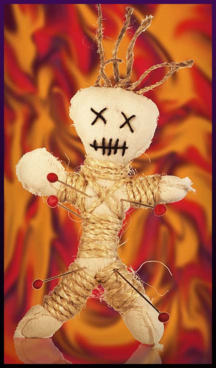 Voodoo doll spell and ritual