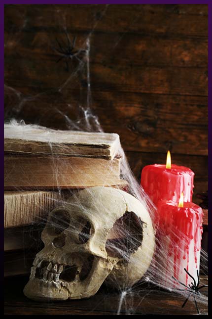 Light voodoo skull love spell