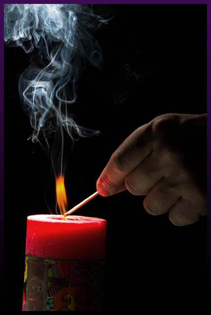 Powerful obsession love candle spell